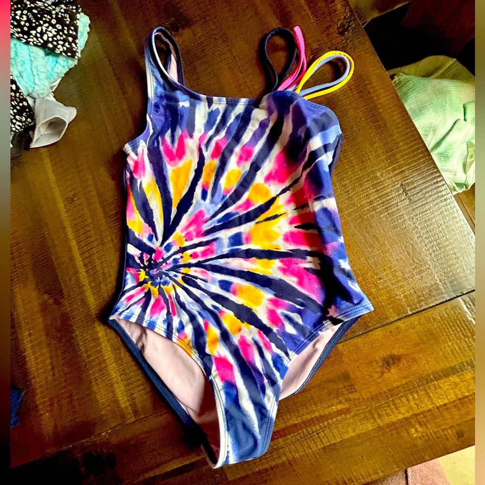 3 bathing suits. Girls size 10-12